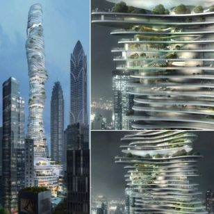 The classic idea of an 'urban forest'. Is this what the future holds?